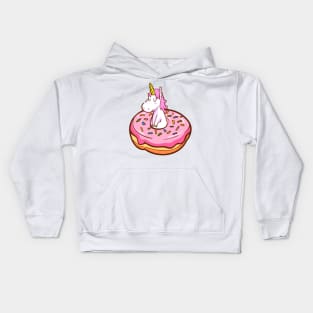 Valentine Unicorn Kids Hoodie